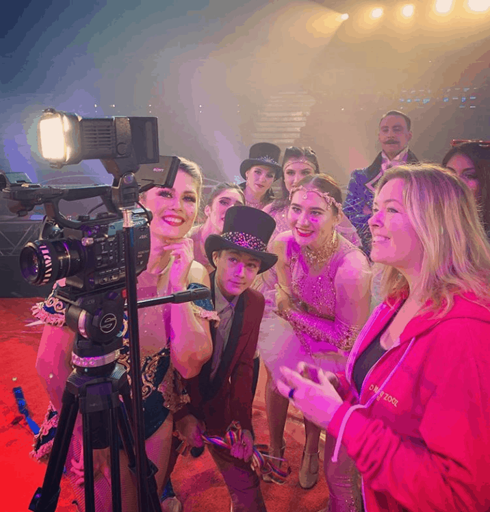 StarFruit Productions video shoot with Circus Vargas